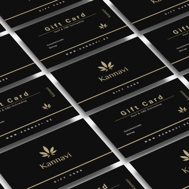 Gift Card: Der Cannabis Gutschein für den CBD Onlineshop von Kannavi