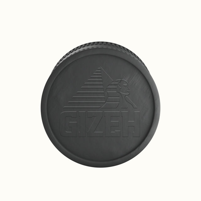 Gizeh Hanf Grinder mitt 55mm Durchmesser in Schwarzer Farbe