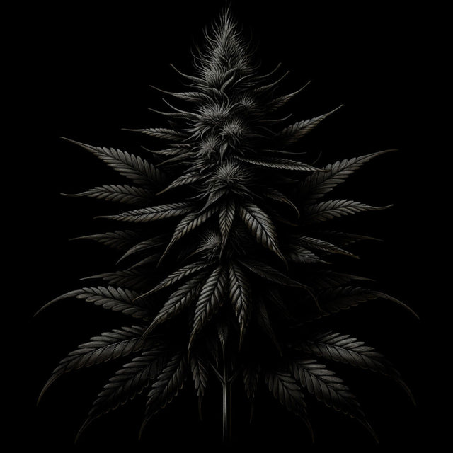 Hyperrealistic hemp plant by Kannavi