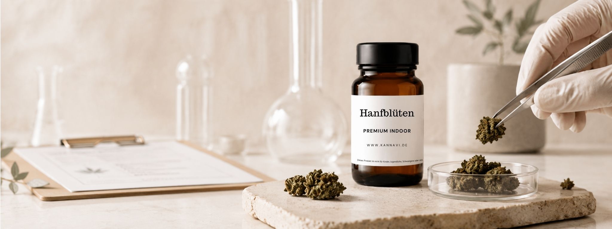 Transparenz und Qualität mit den Analysenzertifikate für unsere Hanfprodukte